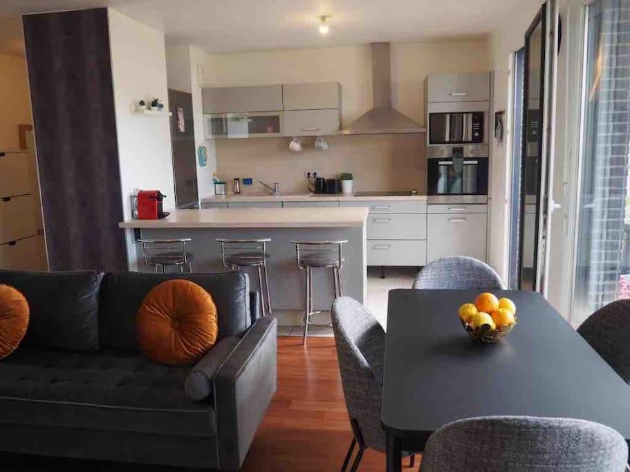 Appartement 80M2, Terrasse Sud, Metro 7 Direction Louvre A 8Minutes, Parking Sous-Sol, Proche Paris-Bercy Ivry-sur-Seine Exterior photo